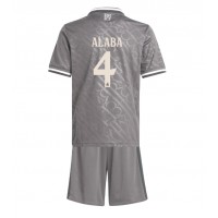 Real Madrid David Alaba #4 Replika babykläder Tredjeställ Barn 2024-25 Kortärmad (+ korta byxor)